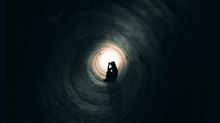 Pessoa em sofrimento emocional